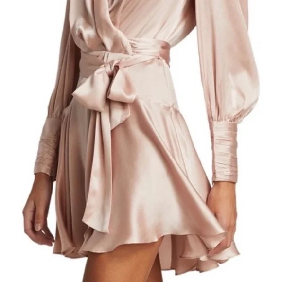 Zimmermann | Dresses | Zimmermann Blush Pink Silk Mini Dress | Poshmark